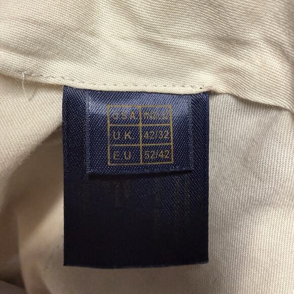 Brooks Brothers 346 Wool Dress Pants Mens 42 x 32 Black Pleated Cuffed - Picture 3 of 9